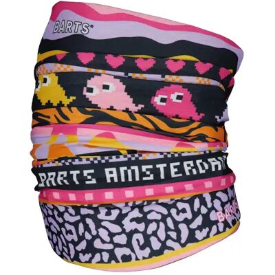 Tour de cou Barts Multicol Jungle Disco Rose TU - Publicité Tour de cou Barts Multicol Jungle Disco Rose TU - Publicité