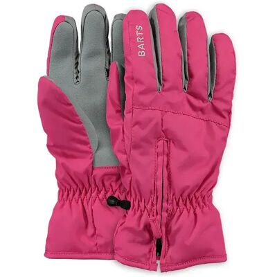 Gants de ski zippés enfant Barts Rose Taille 4 - Publicité Gants de ski zippés enfant Barts Rose Taille 4 - Publicité