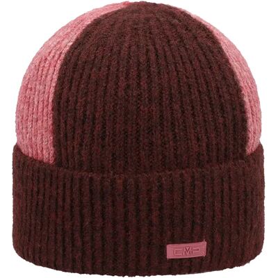 Bonnet côtelé femme CMP Rose TU - Publicité Bonnet côtelé femme CMP Rose TU - Publicité