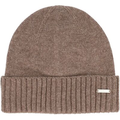 Bonnet femme Eisglut Alanil Cashmere Marron TU - Publicité Bonnet femme Eisglut Alanil Cashmere Marron TU - Publicité