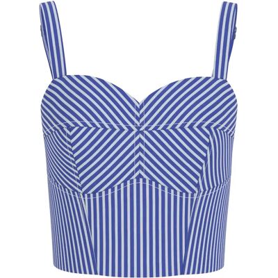 Bustier femme Guess Tecla Bleu M - Publicité Bustier femme Guess Tecla Bleu M - Publicité