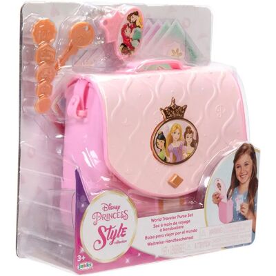 Porte-monnaie avec accessoires fille Jakks Pacific Disney Princess World Traveler Rose TU - Publicité Porte-monnaie avec accessoires fille Jakks Pacific Disney Princess World Traveler Rose TU - Publicité
