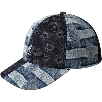 Casquette de baseball Kangol Denim Mashup Bleu TU - Publicité Casquette de baseball Kangol Denim Mashup Bleu TU - Publicité