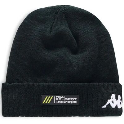 Kappa Bonnet Peugeot Sport Chifferi Noir M/L - Publicité Kappa Bonnet Peugeot Sport Chifferi Noir M/L - Publicité