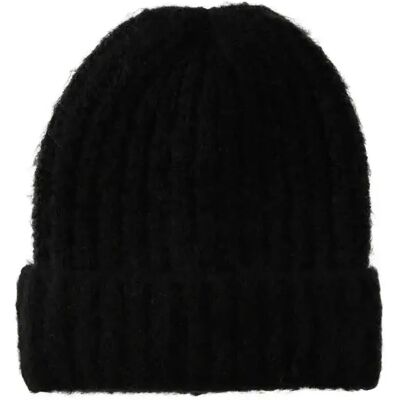 Bonnet structuré femme Pieces Pyron Noir TU - Publicité Bonnet structuré femme Pieces Pyron Noir TU - Publicité