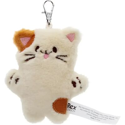 Porte-clé Rex London Cat Blanc 11,3x7x3 cm - Publicité Porte-clé Rex London Cat Blanc 11,3x7x3 cm - Publicité