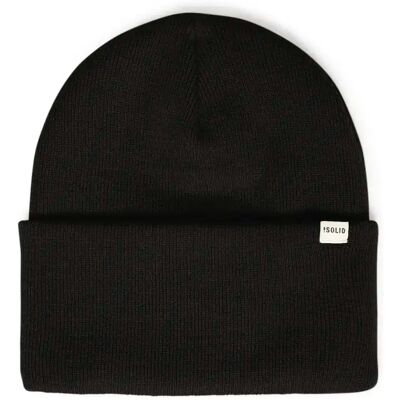 Bonnet Solid Rick Noir TU - Publicité Bonnet Solid Rick Noir TU - Publicité