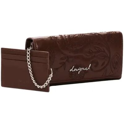 Portefeuille femme Desigual Marron TU - Publicité Portefeuille femme Desigual Marron TU - Publicité