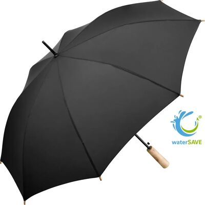 Parapluie classique à ouverture automatique Fare ÖkoBrella Noir 105 cm - Publicité Parapluie classique à ouverture automatique Fare ÖkoBrella Noir 105 cm - Publicité