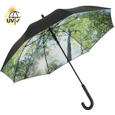 Parapluie classique à ouverture automatique Fare Impressions Noir 105 cm - Publicité Parapluie classique à ouverture automatique Fare Impressions Noir 105 cm - Publicité