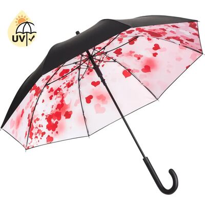 Parapluie classique à ouverture automatique Fare Impressions Noir 105 cm - Publicité Parapluie classique à ouverture automatique Fare Impressions Noir 105 cm - Publicité