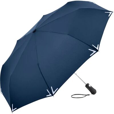 Parapluie de poche à ouverture automatique Fare Safebrella LED Bleu 98 cm - Publicité Parapluie de poche à ouverture automatique Fare Safebrella LED Bleu 98 cm - Publicité