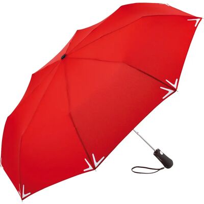 Parapluie de poche à ouverture automatique Fare Safebrella LED Rouge 98 cm - Publicité Parapluie de poche à ouverture automatique Fare Safebrella LED Rouge 98 cm - Publicité