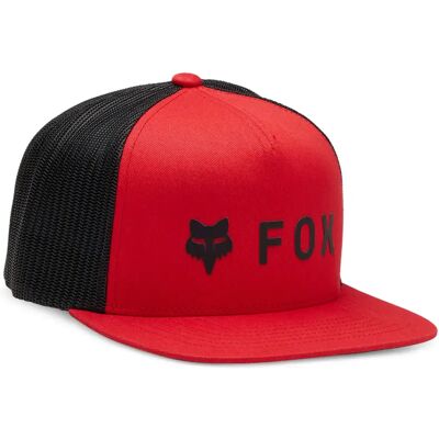 Casquette snapback Fox Racing Absolute Mesh Rouge TU - Publicité Casquette snapback Fox Racing Absolute Mesh Rouge TU - Publicité