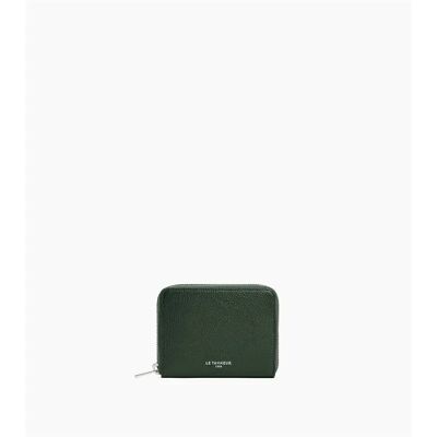 Portefeuille avec porte-cartes femme Le Tanneur 4CC Vert 12x9x2,5 cm - Publicité Portefeuille avec porte-cartes femme Le Tanneur 4CC Vert 12x9x2,5 cm - Publicité