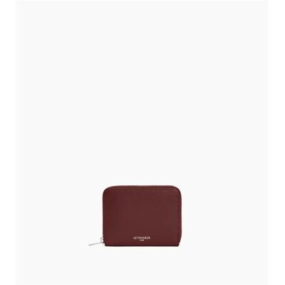 Portefeuille avec porte-cartes femme Le Tanneur 4CC Rouge 12x9x2,5 cm - Publicité Portefeuille avec porte-cartes femme Le Tanneur 4CC Rouge 12x9x2,5 cm - Publicité