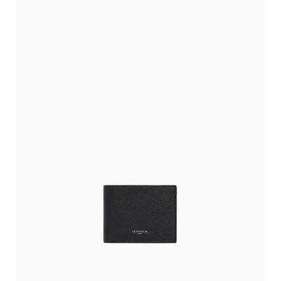 Portefeuille horizontal Le Tanneur 10 CC Noir TU - Publicité Portefeuille horizontal Le Tanneur 10 CC Noir TU - Publicité