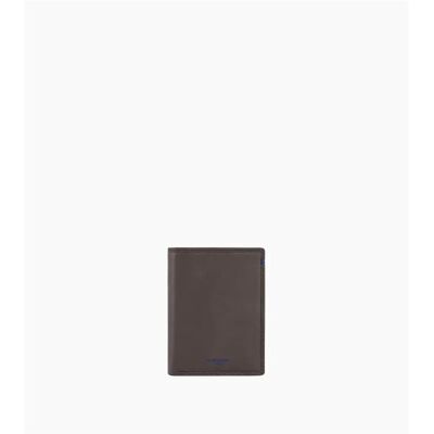 Portefeuille format vertical Le Tanneur Marron 10x13 cm - Publicité Portefeuille format vertical Le Tanneur Marron 10x13 cm - Publicité