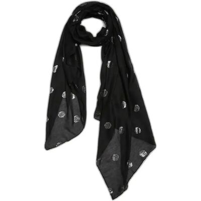 Écharpe femme Moodo L-SZ-4614 Noir TU - Publicité Écharpe femme Moodo L-SZ-4614 Noir TU - Publicité