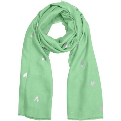 Foulard à motifs en viscose mélangée femme s.Oliver Vert TU - Publicité Foulard à motifs en viscose mélangée femme s.Oliver Vert TU - Publicité