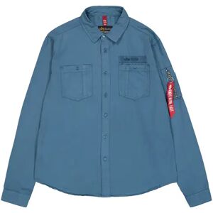 Surchemise Alpha Industries Air Force Emb Bleu M - Publicité Surchemise Alpha Industries Air Force Emb Bleu M - Publicité