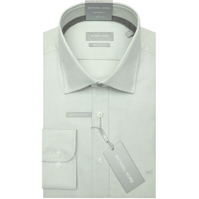 Chemise Michael Kors Dobby Engineerd Slim Fit Vert 37 - Publicité Chemise Michael Kors Dobby Engineerd Slim Fit Vert 37 - Publicité