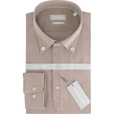 Chemise slim Michael Kors Polo Camicia Gris 37 - Publicité Chemise slim Michael Kors Polo Camicia Gris 37 - Publicité