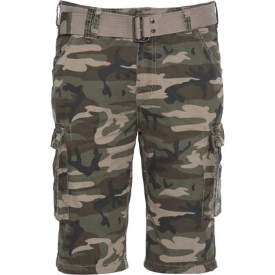 Short Schott Mil ceint Marron 28 - Publicité Short Schott Mil ceint Marron 28 - Publicité