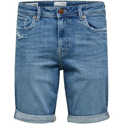 Short Selected Slhalex Bleu L - Publicité Short Selected Slhalex Bleu L - Publicité