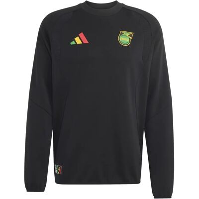 Adidas Sweatshirt col rond Jamaïque TT Coupe du Monde 2026 Noir L - Publicité Adidas Sweatshirt col rond Jamaïque TT Coupe du Monde 2026 Noir L - Publicité
