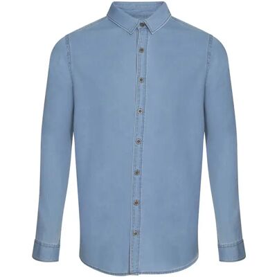 Chemise en jean AWDis So denim Jack Bleu S - Publicité Chemise en jean AWDis So denim Jack Bleu S - Publicité