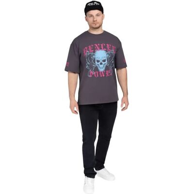 T-shirt Benlee Pantera Gris XL - Publicité T-shirt Benlee Pantera Gris XL - Publicité