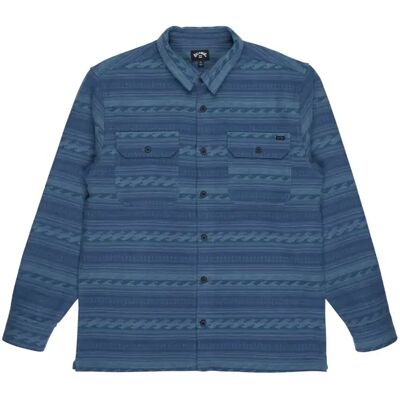 Chemise manches longues Billabong Offshore Jacquard Flannel Bleu S - Publicité Chemise manches longues Billabong Offshore Jacquard Flannel Bleu S - Publicité