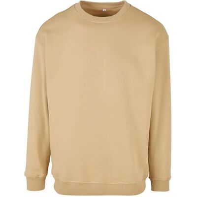 Build Your Brand S Beige - Sweatshirt - Unisexe - Publicité Build Your Brand S Beige - Sweatshirt - Unisexe - Publicité
