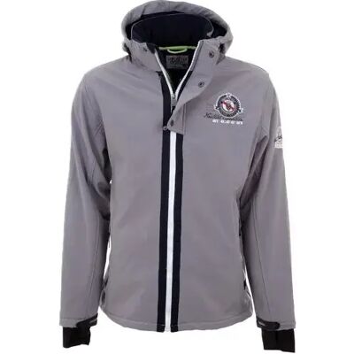 Vente Du Cap Cetom Veste Softshell Homme Gris - Imperméable - Publicité Vente Du Cap Cetom Veste Softshell Homme Gris - Imperméable - Publicité