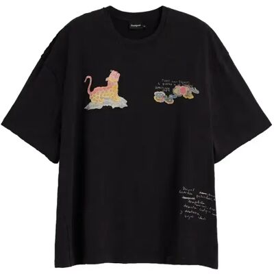 T-shirt Desigual Japan Black Noir L - Publicité T-shirt Desigual Japan Black Noir L - Publicité