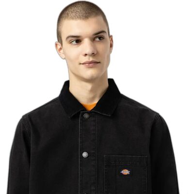 Dickies Veste Chore Duck Canvas non doublée Homme Noir Délavé Size XS - Publicité Dickies Veste Chore Duck Canvas non doublée Homme Noir Délavé Size XS - Publicité
