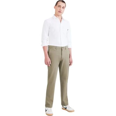 Pantalon Slim Dockers Crafted Khaki Vert 30x34 - Publicité Pantalon Slim Dockers Crafted Khaki Vert 30x34 - Publicité