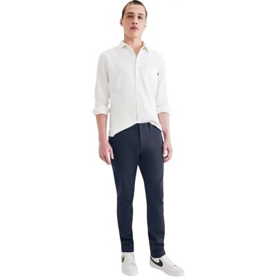 Pantalon chino skinny Dockers Alpha Bleu 31x32 - Publicité Pantalon chino skinny Dockers Alpha Bleu 31x32 - Publicité