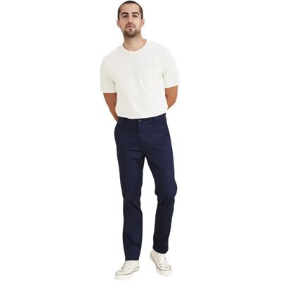 Pantalon chino Dockers T2 Slim Bleu 31x30 - Publicité Pantalon chino Dockers T2 Slim Bleu 31x30 - Publicité
