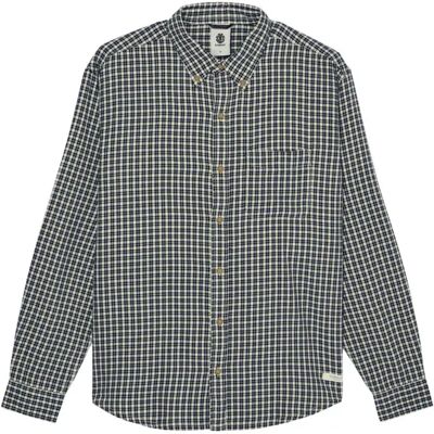 Chemise manches longues Element Regular Flannel Vert XS - Publicité Chemise manches longues Element Regular Flannel Vert XS - Publicité