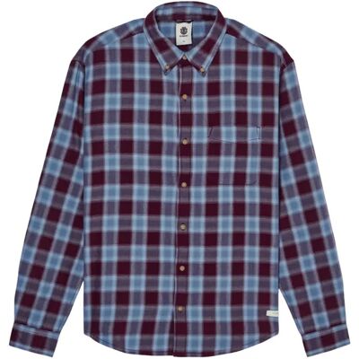 Chemise manches longues Element Regular Flannel Rouge L - Publicité Chemise manches longues Element Regular Flannel Rouge L - Publicité