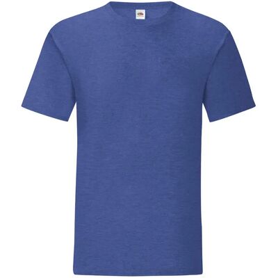 T-shirt en coton Fruit of the Loom Iconic 150 Bleu 3XL - Publicité T-shirt en coton Fruit of the Loom Iconic 150 Bleu 3XL - Publicité
