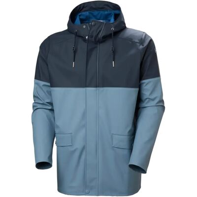 Veste imperméable Helly Hansen Moss Block Bleu XL - Publicité Veste imperméable Helly Hansen Moss Block Bleu XL - Publicité