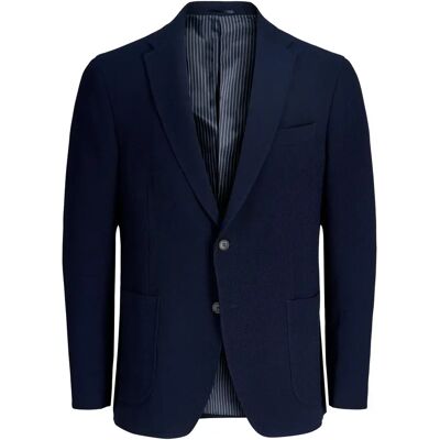 Blazer gaufré Jack & Jones Enzo Bleu 48 - Publicité Blazer gaufré Jack & Jones Enzo Bleu 48 - Publicité