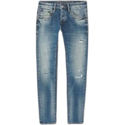 Jeans Slim Le Temps des cerises 700/11 Jager Bleu 32 - Publicité Jeans Slim Le Temps des cerises 700/11 Jager Bleu 32 - Publicité