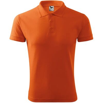 Polo Malfini Pique 203 Orange 4XL - Publicité Polo Malfini Pique 203 Orange 4XL - Publicité