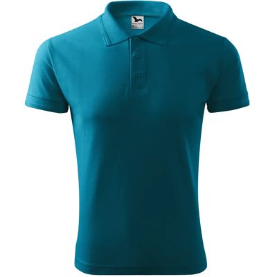 Polo Malfini Pique 203 Turquoise L - Publicité Polo Malfini Pique 203 Turquoise L - Publicité