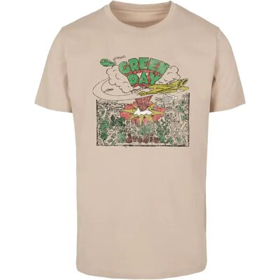 T-shirt Merchcode Green Day Dookie Cover Blanc L - Publicité T-shirt Merchcode Green Day Dookie Cover Blanc L - Publicité