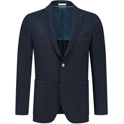 Blazer à chevrons structuré Michael Kors Bleu 27 - Publicité Blazer à chevrons structuré Michael Kors Bleu 27 - Publicité